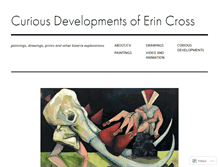 Tablet Screenshot of erinmcross.com